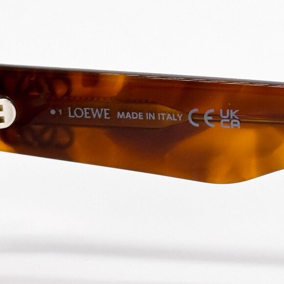 NEW LW40114F 53A, LOEWE SUNGLASSES HAVANA GREY main image 8